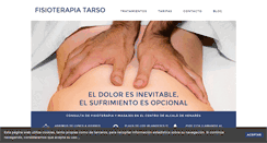 Desktop Screenshot of fisioterapiatarso.com